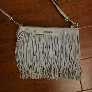 Rebecca Minkoff Suede Fringe Crossbody